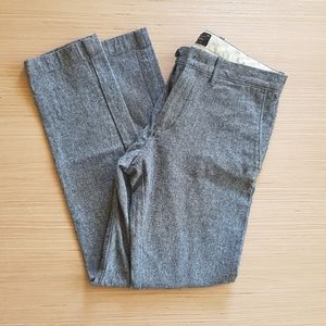 J Crew Slim Fit Brushed Twill Gray Pant